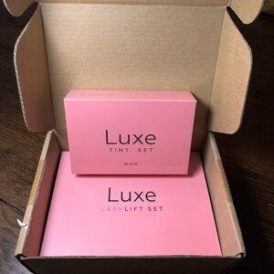 Luxe Lashlift and Tint Set - Pink and Black
